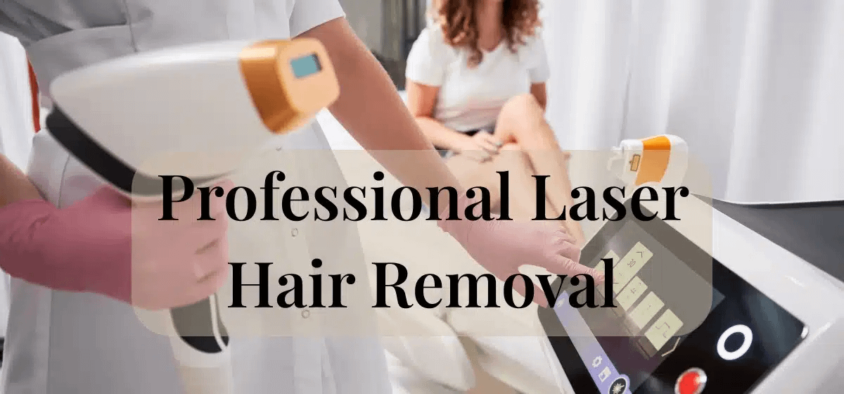 Professional full body laser hair removal treatment performed in a medical spa setting in West Covina