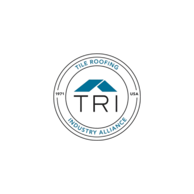 Tile Roofing Industry Alliance (TRI) logo representing industry standards for concrete and clay tile roofing